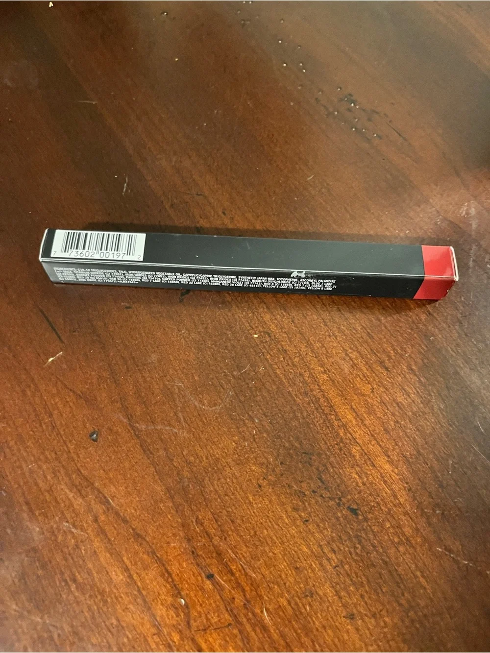 MAC Cosmetics rich red
